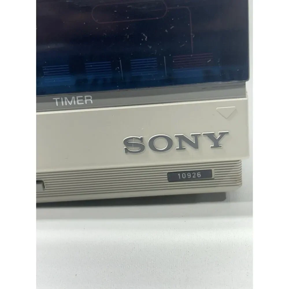Sony EVO-410 Video8 8mm VCR Video Cassette Recorder Player Powers On Untested